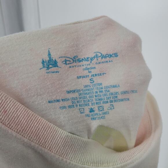 Disney Cotton Candy Tie Dye Rainbow Crewneck Spririt Jersey S - Picture 6 of 9